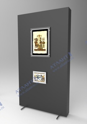 Стенд для картин островной МСК-3